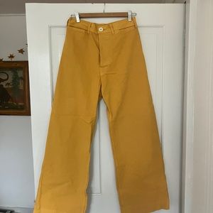 COPY - Jesse Kamm sailor pants Caribbean gold size 6